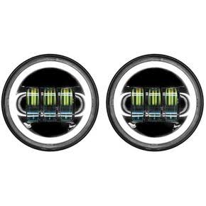 Black 4.5 in. Auxiliary LED Passing Lamps T458111
