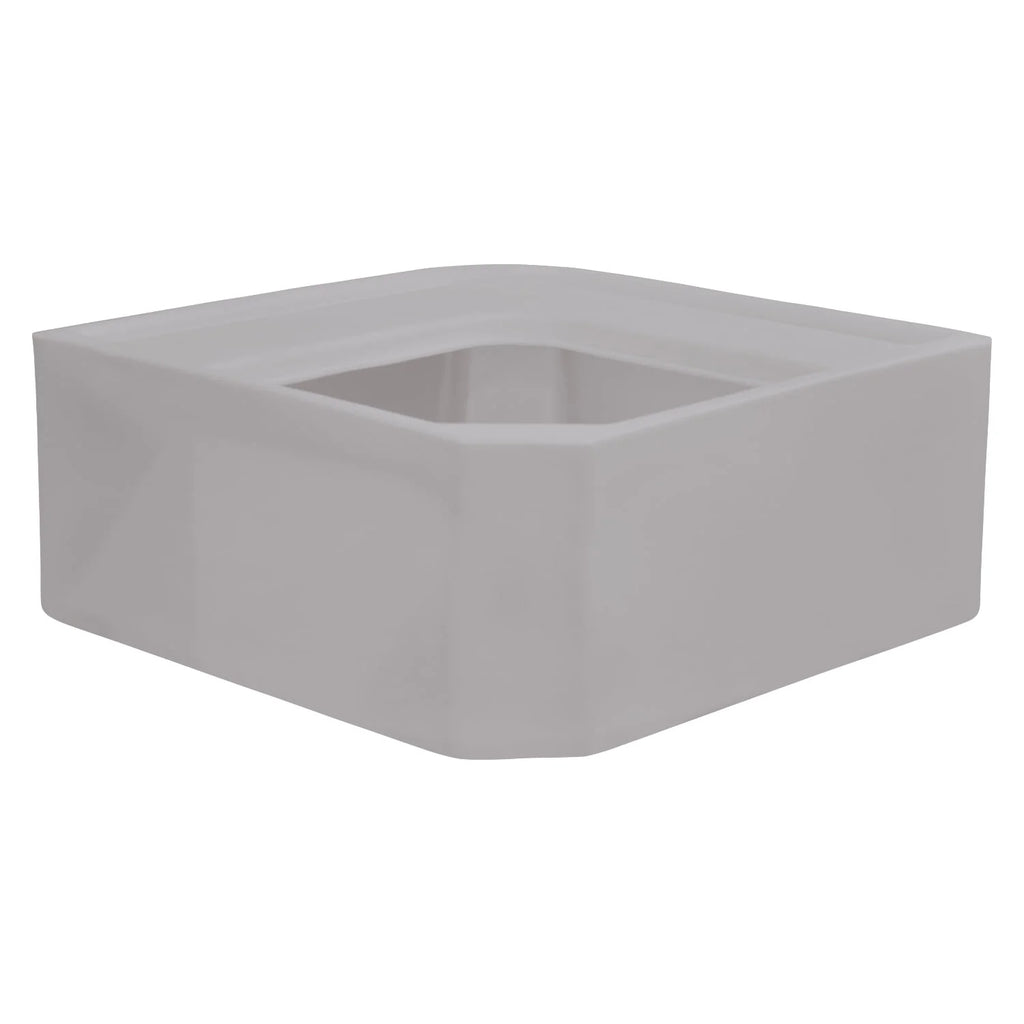 Grey Pontoon Corner Section Radius Seat Base H208