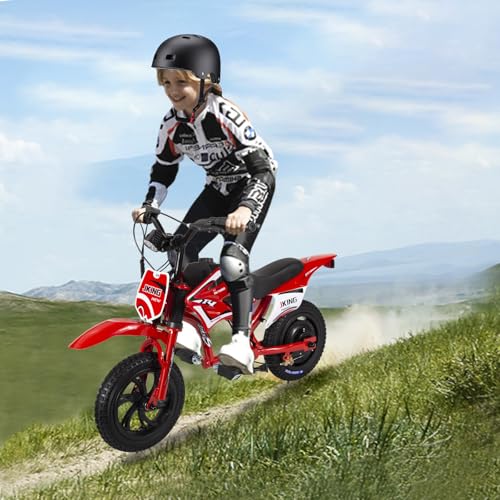 Electric Dirt Bike 12-inch 300W 3-Speed Orange X2294