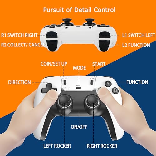 Plug & Play Video Game Console with 20000+ Games H49276