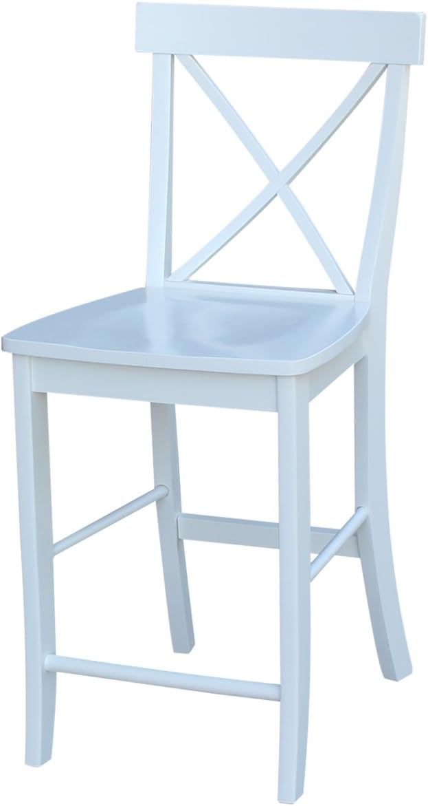 24 inch Pecan Barstool J7689