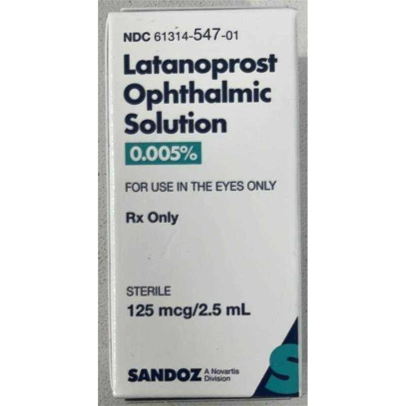 Latanoprost Ophthalmic Solution 0.005% C404