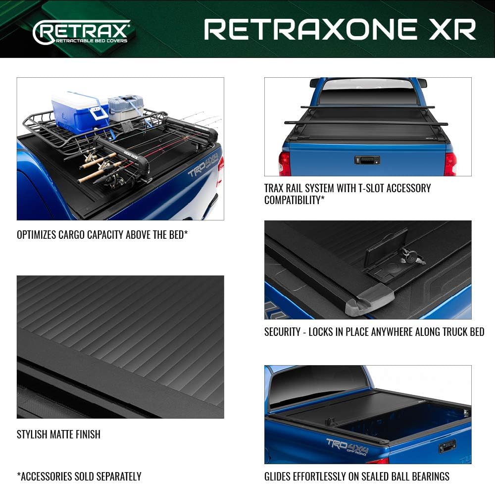 Retractable Truck Bed Tonneau Cover V471724
