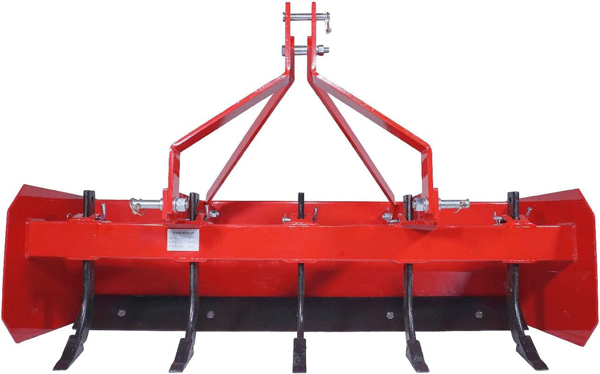 Box Blade Tractor Attachment with Scarifier Shank A52533