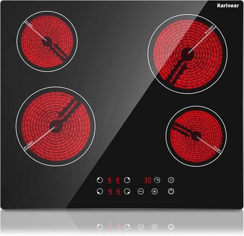 4 Burner Electric Radiant Cooktop 24 Inch R5668