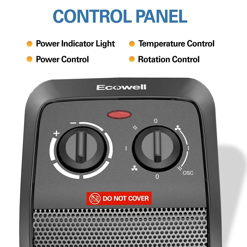 1500W Ceramic Electric Tower Heater C349
