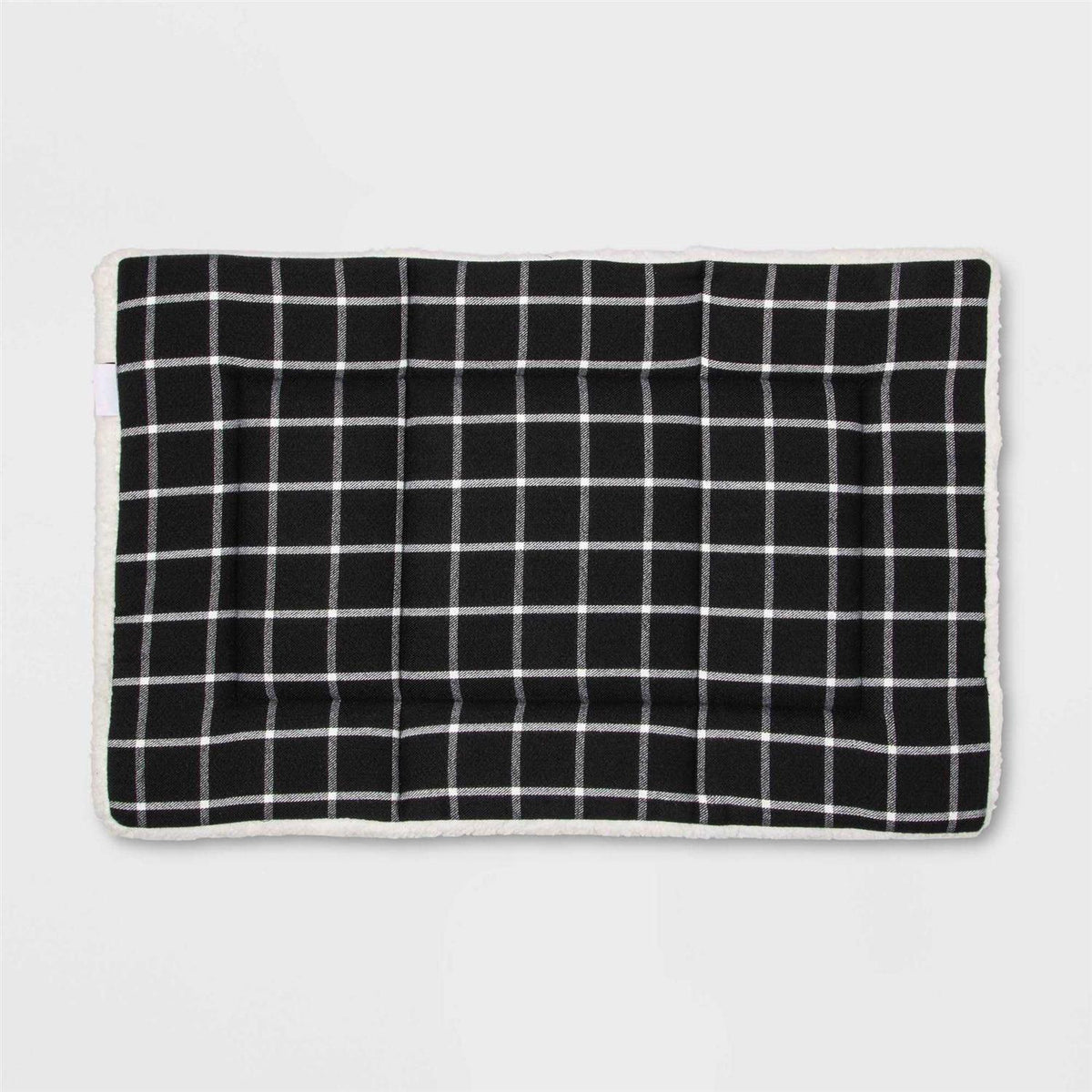 Yarn Dye Plaid Tri-fold Crate Dog Mat Q594