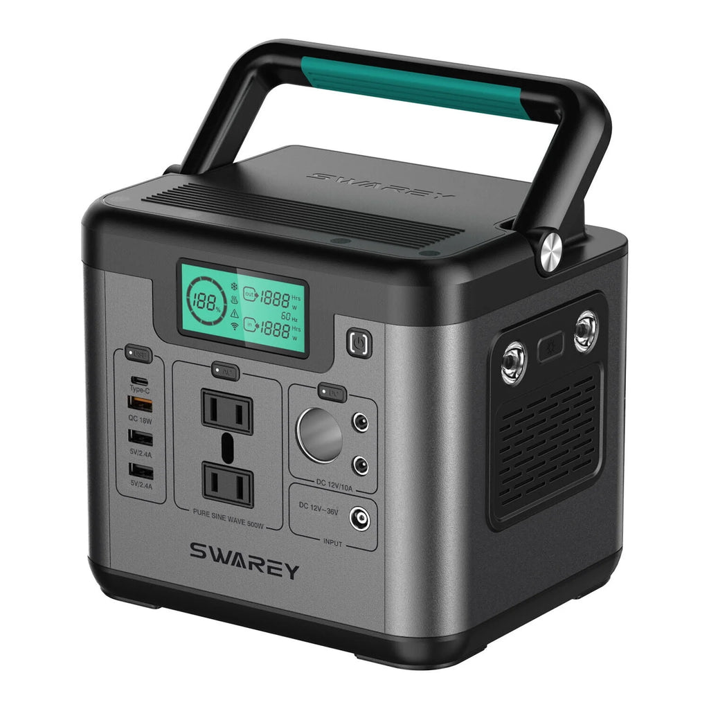 Solar Power Station Generator 518Wh Power Supply F678189