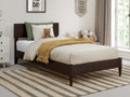 Twin Solid Wood Low Profile Platform Bed L1223
