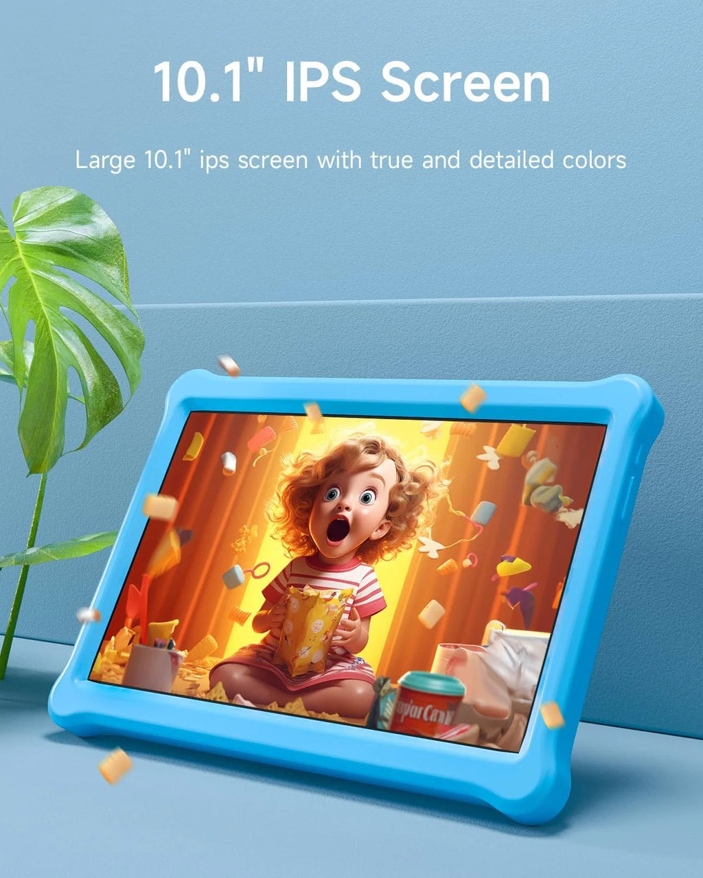 10 inch Android 12 Kids Tablet 32GB with Shockproof Case B410