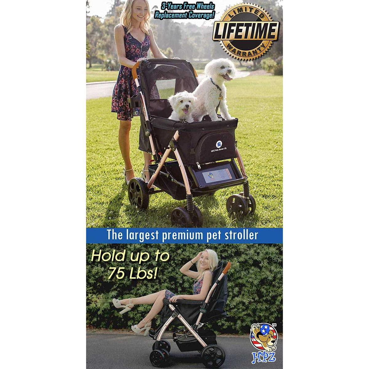 Heavy Duty Pet Stroller Z53840