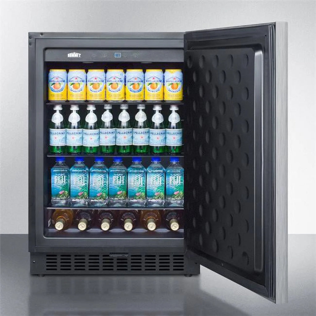 Outdoor All-Refrigerator with Stainless Steel Exterior N211