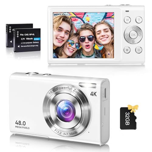 4K 48MP Digital Camera with 16X Digital Zoom W18331