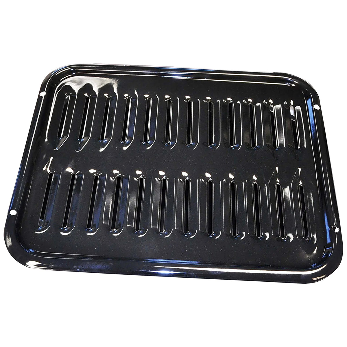 Black Porcelain Broiler Pan and Grill F503
