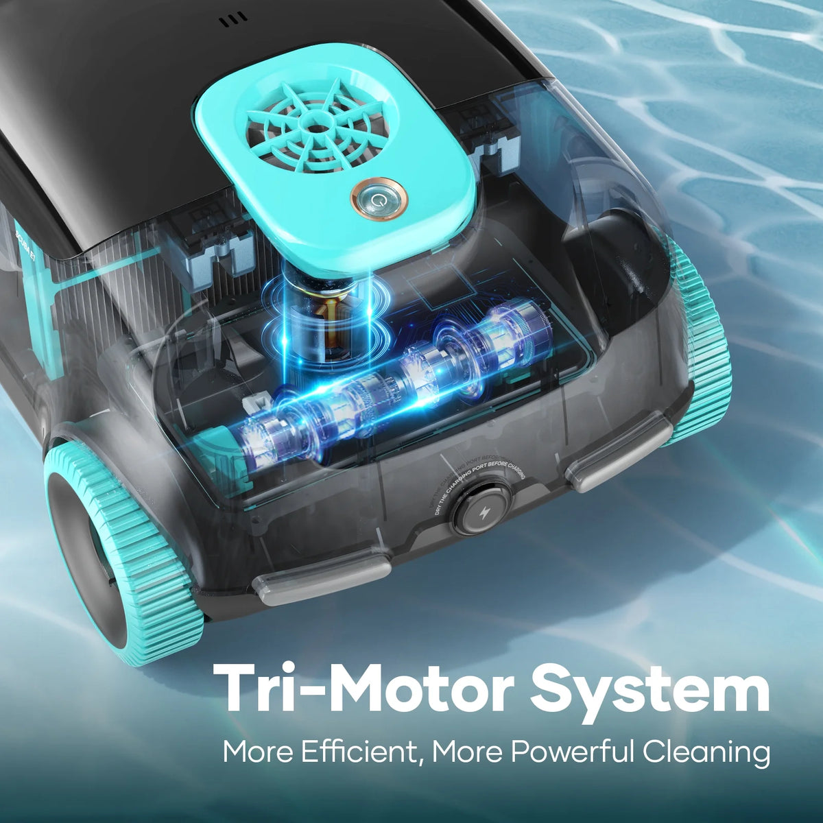 Cordless Automatic Pool Vacuum Cleaner E76152