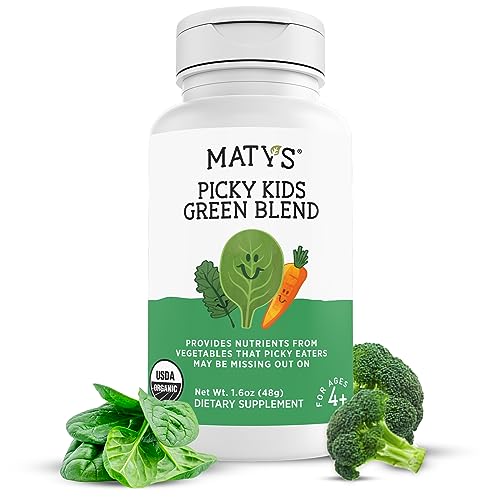 Organic Green Blend Vegetable Powder Supplement 60 Servings S349