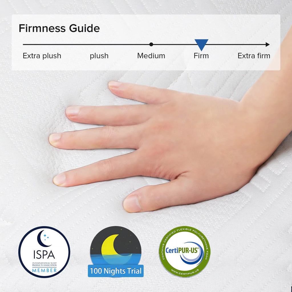 12 inch King Gel Memory Foam Hybrid Mattress D883