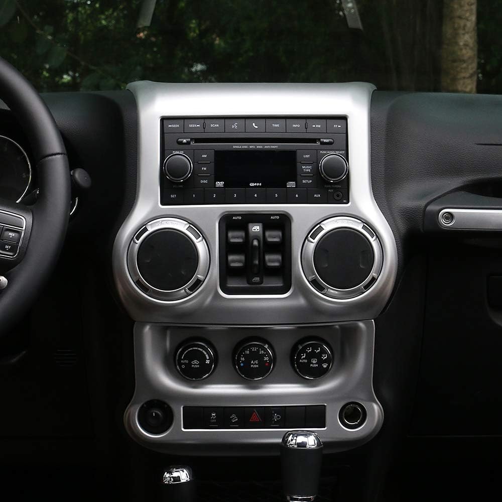 Car Interior Center Console Dashboard Panel & Air Conditioning Switch Panel Frame Cover Trims K322922