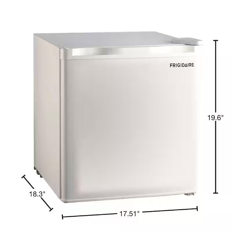 White 1.6 cu. ft. Mini Fridge with Freezer O2938