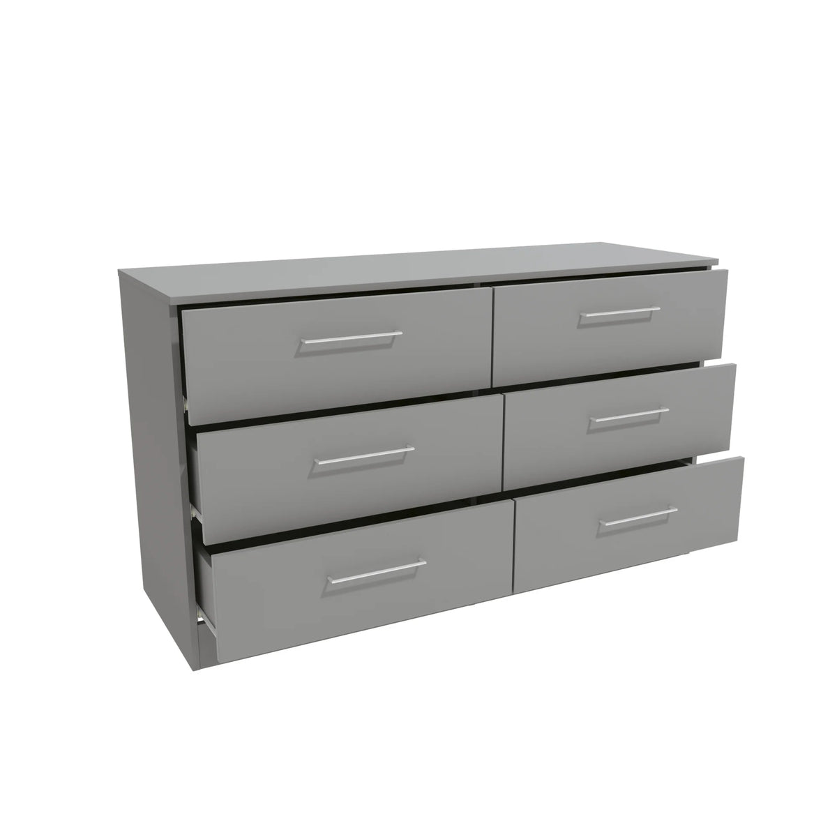 Black 6 Drawer Dresser K336336