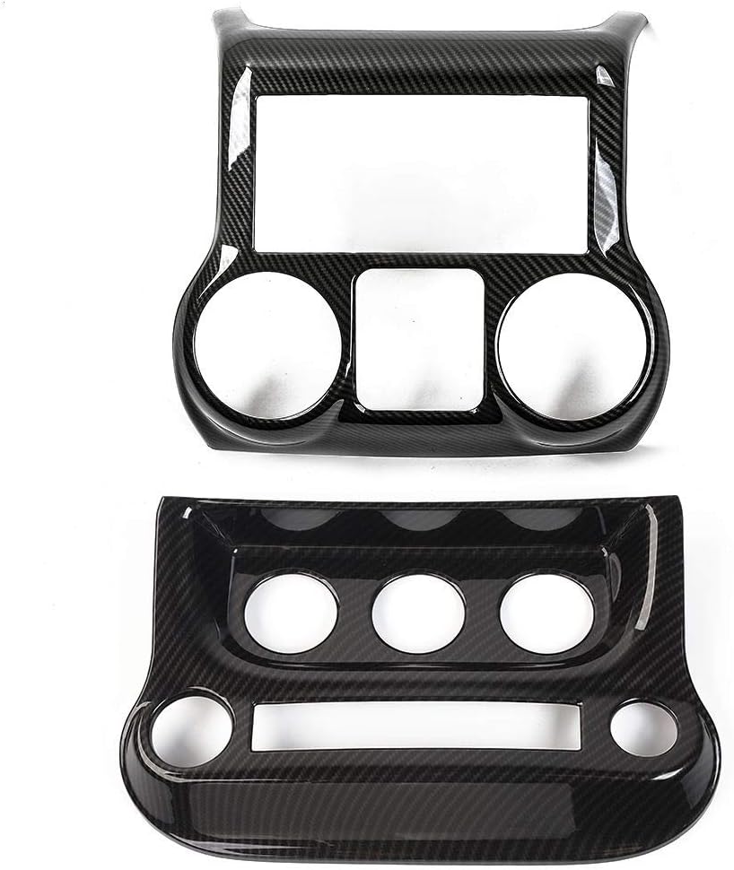 Car Interior Center Console Dashboard Panel & Air Conditioning Switch Panel Frame Cover Trims K322922