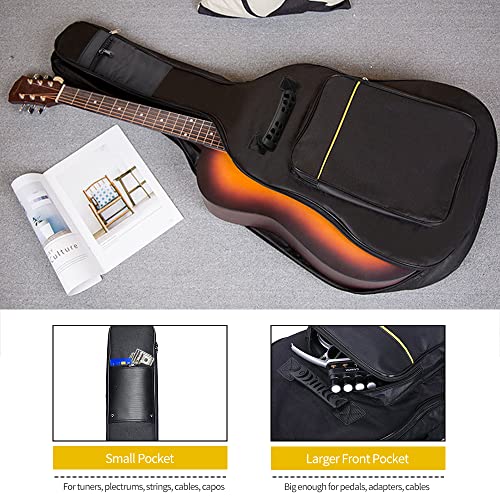 Guitar Accessories Kit with Gig Bag, Folding Stand, Adjustable Strap Q706