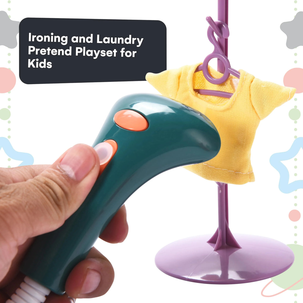 Toy Ironing and Laundry Playset L2262