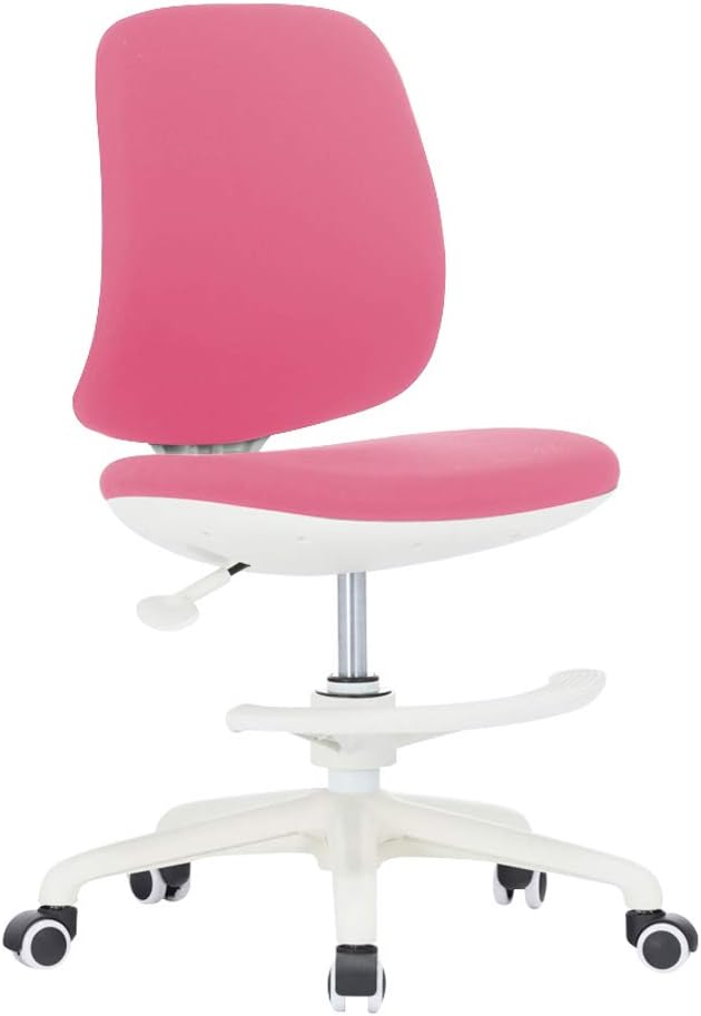 Pink Ergonomic Kids Study Chair W578