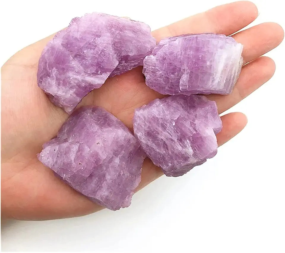 Natural Purple Spodumene Crystal Raw Stones 50-70 Grams B70235