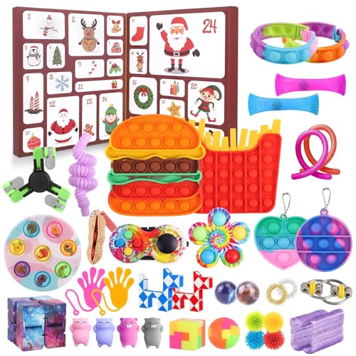 24 Days Fidget Toys Advent Calendar U99423
