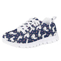 Sneakers for Girls Cartoon Alpaca Print Low Top Lace Up Size 11.5 B45752