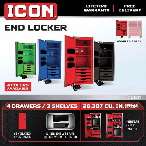 28 in. End Locker B135239