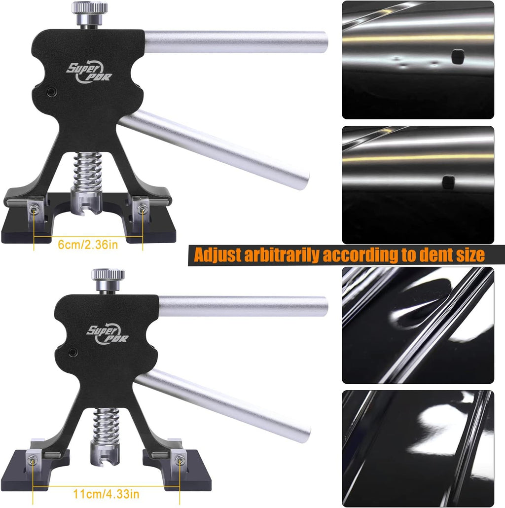 Auto Dent Puller Kit with Slide Hammer, Pack of 2 Y62549