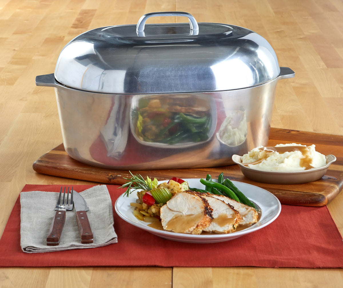 18 inch Aluminum Roaster T875