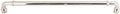 Polished 18" Length Metal Appliance Pull N2958