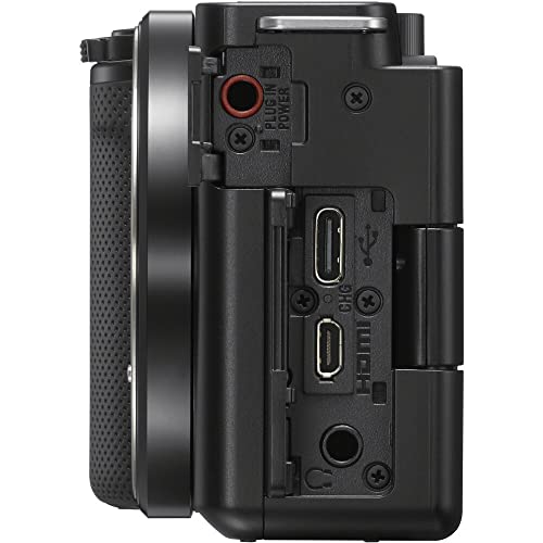 Black Mirrorless Camera with 16-50mm Lens N8433