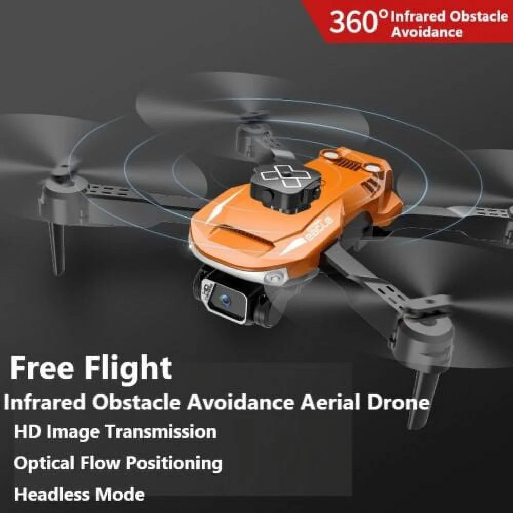 Foldable 5G 4K Drone with HD Dual Camera Orange U203560