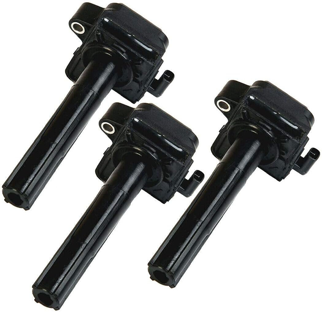 3pcs Ignition Coil Pack And Spark Plug With Wire Set Tune Up Kit 3.0L V6 C487406