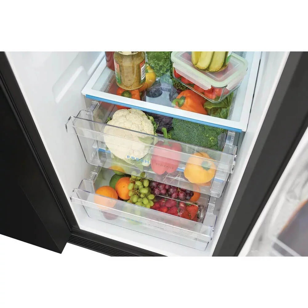 Black Automatic Defrost Refrigerator R809