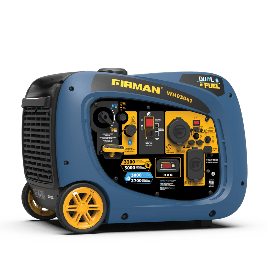 Dual Fuel Inverter Portable Generator 3300/3000W S728