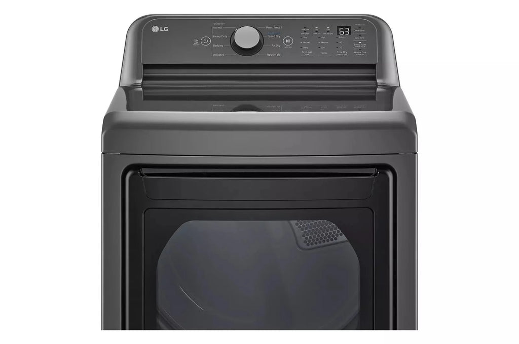 Front Load Gas Dryer Black U4584