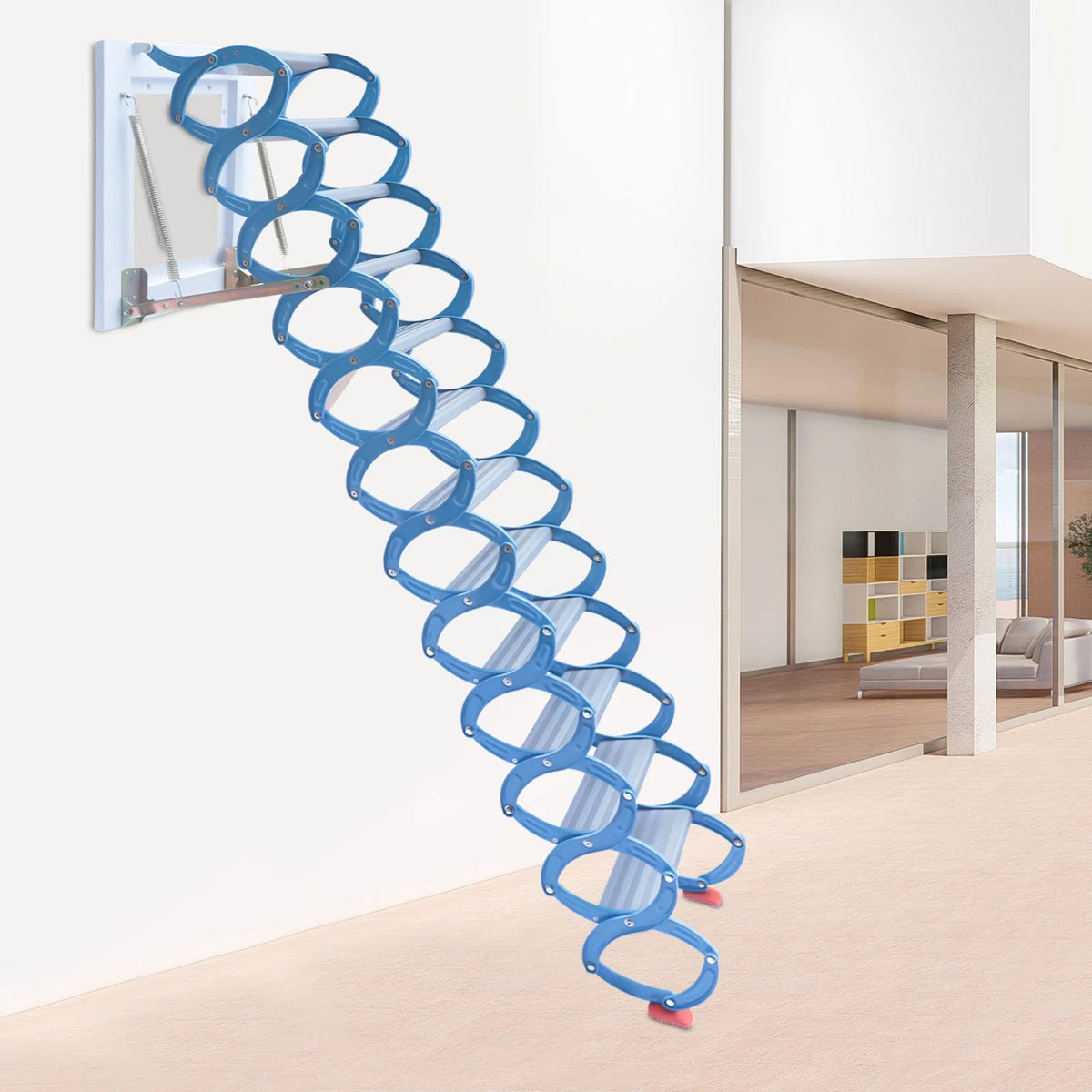 Folding Pull Down Attic Ladder 12.5ft R7053