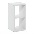 White 2 Cube Storage Organizer Z507