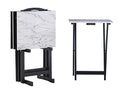 White Tray Table Set L3432