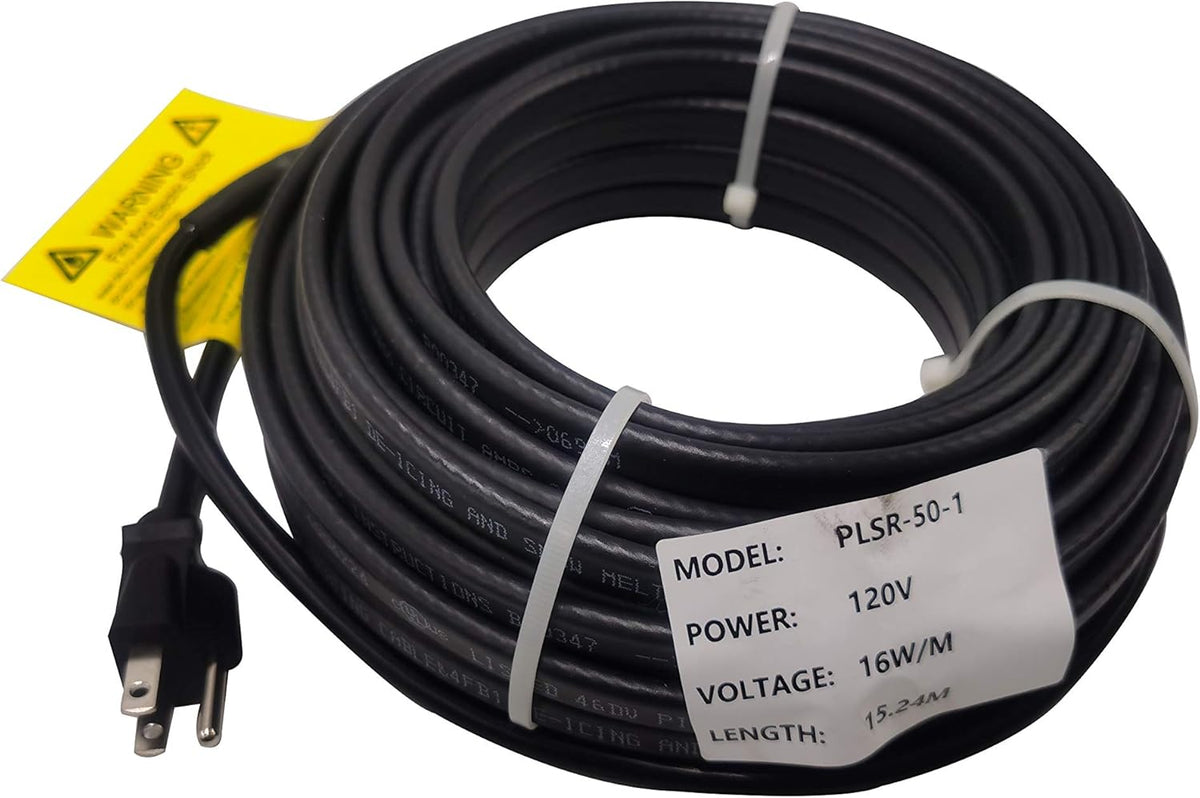 50-feet 120V Self Regulating Heating Cable U677