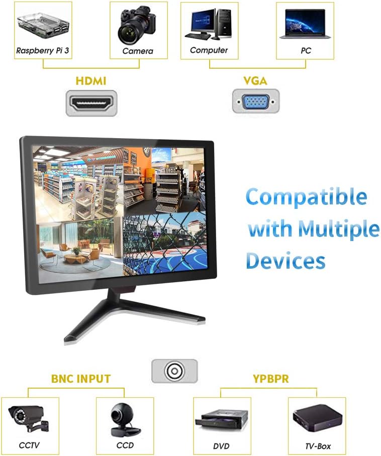 18.5 CCTV Monitor TFT LCD Display 1336x768 I5029