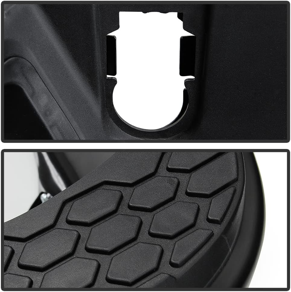 Black Steel Rear Step Bumper Assembly L321545