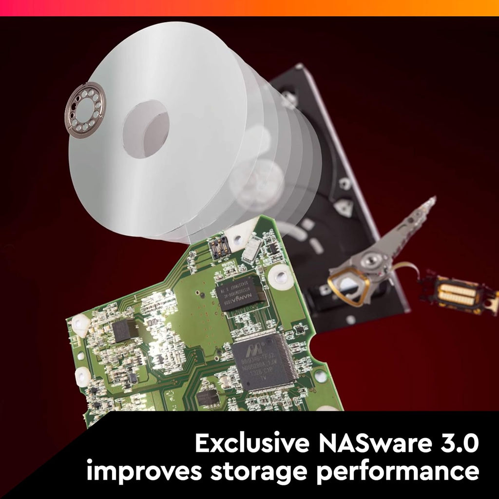 18TB NAS Internal Hard Drive HDD - 7200 RPM, SATA 6 Gb/s, CMR, 256 MB Cache, 3.5 Z446