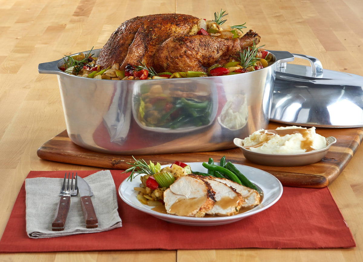 18 inch Aluminum Roaster T875