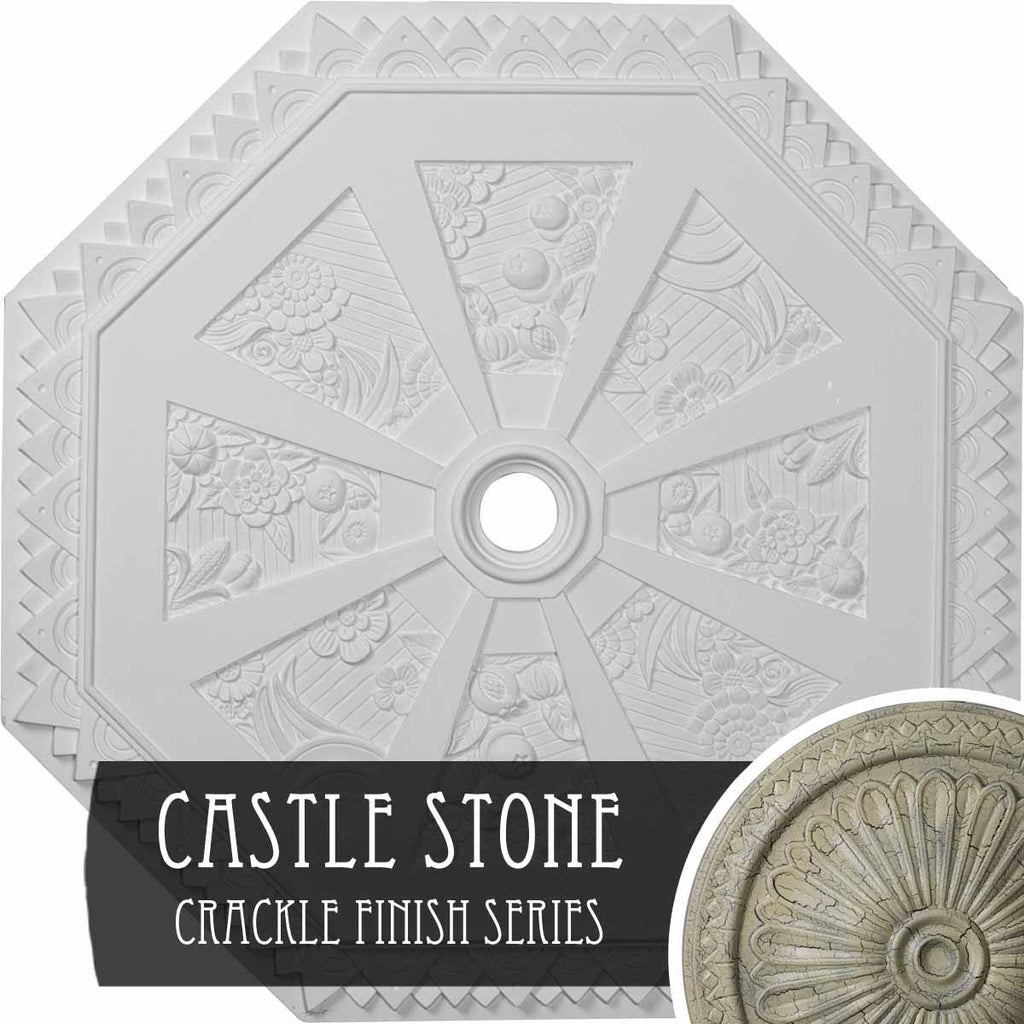Spring Octagonal Ceiling Medallion F497